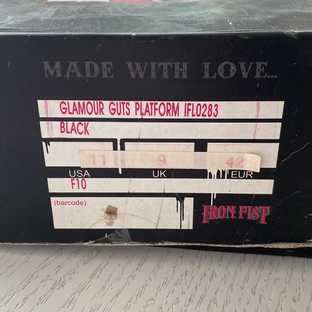 ❤️ NEW - ‘Glamour Guts’ Shoes by IRON FIST ❤️ - Picture 13 of 16